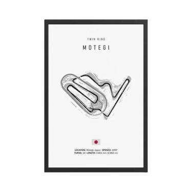 Imagem de Vintage Preto Branco Circuito De Fórmula 1 Imola Monaco Monza HD Óleo 