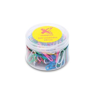 Imagem de Clipes Coloridos Maxprint Cx c/ 12 Tubos