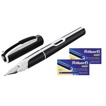 Imagem de Pelikan 903054, Caneta Tinteiro Style Preto e Branco, Black & White