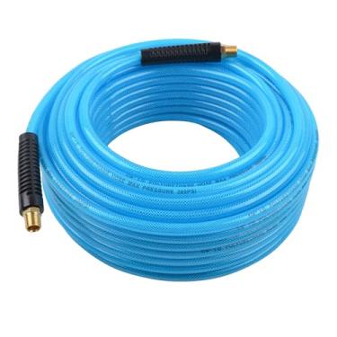 Imagem de CRAFTSMAN Mangueira de ar de poliuretano de 1/10.2 cm x 30.5 m, leve, resistente a dobras, 300 psi, flexível