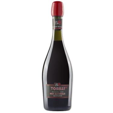 Imagem de Espumante Sem Álcool Tinto Doce Moscato Toselli 750Ml Itália
