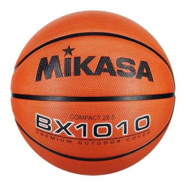 Imagem de Mikasa BX1010 Bola de basquete de borracha premium (tamanho compacto)
