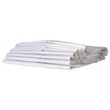 Imagem de Kit Saco De Lixo Branco 80 Litros Pacote C/5 Kg Aprox 60 Und - HIGIPAC