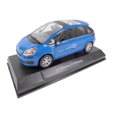 Imagem de OPO 10 - 1/24 Scale Model car Compatible with CITROËN C4 Picasso Metal Blue - CARARAMA 848266