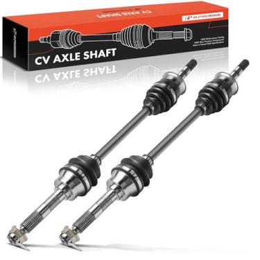Imagem de A-Premium Par Premium (2) Conjunto De Eixo Dianteiro Cv Compatível Com Kawasaki Mule 2510 2000-2002, 3010 2001-2008, 4010 2009-2021, Trans 2015-2021, Modelos 4X4, Lado Do Motorista E Passageiro