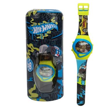Imagem de Relógio Digital no Cofrinho Hot Wheels Fun - Divirta-se