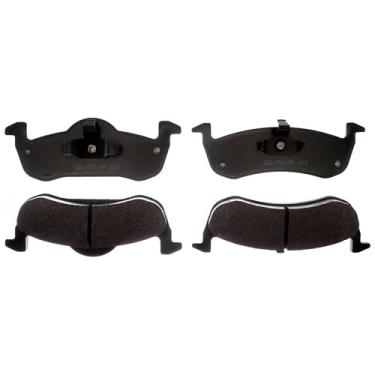 Imagem de ACDelco Conjunto de pastilhas de freio a disco traseiro semimetálicas Gold 17D1279MSV (frota)