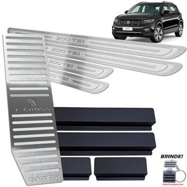 Imagem de Descanso + Soleiras Prata Alto Relevo T-Cross 200 TSI