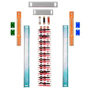 Imagem de Kit Barramento Trifásico 225A para 58 Circuitos com Termo Retrátil - Z