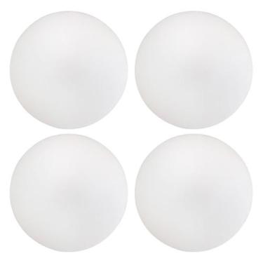 Imagem de Kit 04 Assentos Redondo Banqueta Cadeira Estofados Poltronas H02 mater