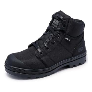 Imagem de Skechers Men's Work Rotund - Darragh ST Steel Toe Sneaker Boot, Black, 8