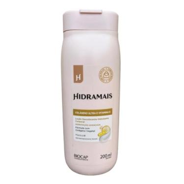 Imagem de Loção Corporal Hidratante Hidramais Colágeno, 200ml - Textura Não Oleosa, Rápida Absorção e Efeito Aveludado - Perfume Suave