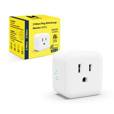 Imagem de Conector inteligente Minoston Zwave com monitor de energia série 800