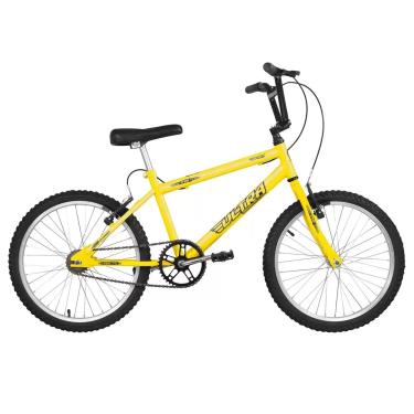 Imagem de Bicicleta de Passeio Ultra Bikes Esporte Aro 20 Reforçada Freio V-Brake Infantil Juvenil Amarelo