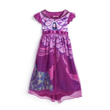 Imagem de Disney Camisola Frozen Fantasy para meninas, Vestido Mal, 8
