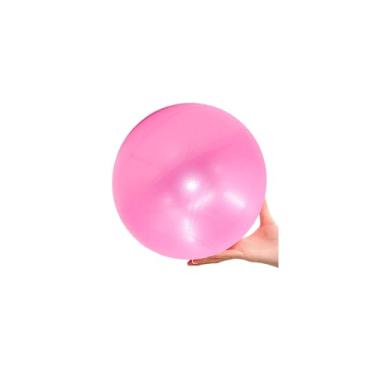 Imagem de Loovianerlee Bola de exercícios pequena para ioga, pilates, bola de fisioterapia de equilíbrio fitness de 23 cm (rosa)