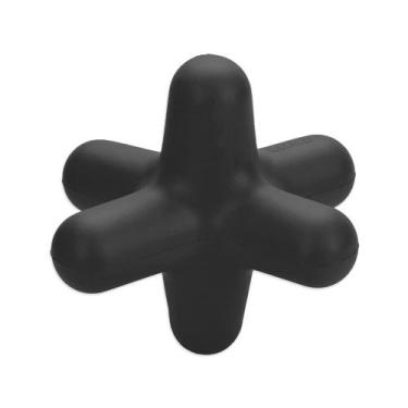 Imagem de Brinquedo cachorro mordedor lump pet asterisco pq - preto
