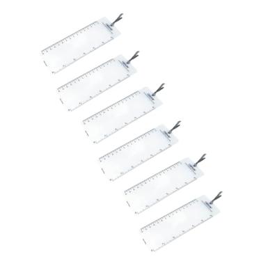 Imagem de Marcador De Página Carson Lente de Aumento 3X E Régua 6 Polegadas 15 Centímetros Livros Leitura Revista Jornal Mapas (6)