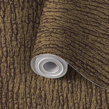 Imagem de Papel de parede autoadesivo com textura natural abstrata de casca de árvore com estampa abstrata moderna papel de parede autoadesivo à prova d'água para armários papel de parede para quartos cozinha