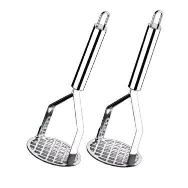 Imagem de Kit 2 Amassadores de Batata Macetador para Legumes Amassador de Batatas Cenoura Purê para Cozinha