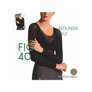 Imagem de Segunda Pele Selene 9100.001 Fio 40 Decotada T. Único, UNI, 791, Po, D