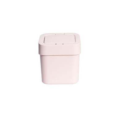 Imagem de Lixeira 4l com tampa click rose micromax