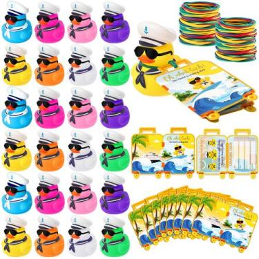 Imagem de Kit de cruzeiro Silipull Duck Tag com 24 Mini Cruising Ducks, 72 unida