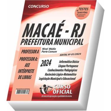 Imagem de Apostila Macaé - Rj - Professor A - Parte Comum Aos Cargos - Curso ofi