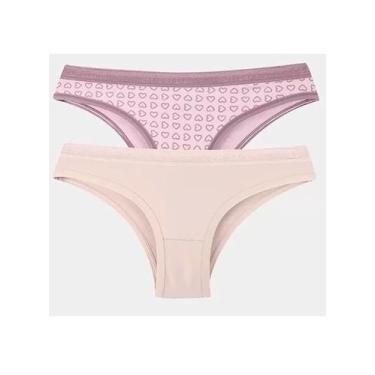 Imagem de Kit/2 Calcinha Biquíni DelRio 510921 Eco Sensitive Microfibra T. P/GG,