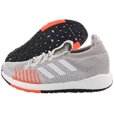 Imagem de Pantofi adidas Pulseboost Hd pentru femei, mărimea 5, culoare: gri/alb nor/coral de înaltă rezoluție