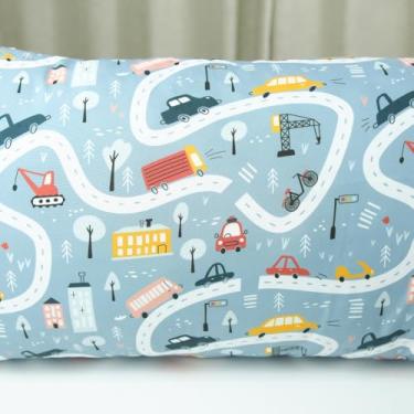 Imagem de Capa de Travesseiro de Corpo Fofuxão Print 146x46cm – Fronha Gigante Xuxão Estampada com Zíper – Toque Macio 100% Poliéster (Trânsito)