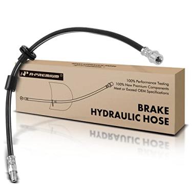 Imagem de A-Premium Mangueira hidráulica de freio dianteiro compatível com modelos selecionados Mercedes-Benz - S320/S350/S420/S500/S600 1994-1995, 300SD/300SE/500SEL/600SEL 1992-1993, 400SE 1992, 400SEL/500SEC