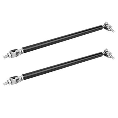 Imagem de RiToEasysports Aço Inoxidável Amortecedor Dianteiro Lábio Splitter Suporte Haste Ajustável Barra de Suporte para Carros Caminhões Suvs Maior Durabilidade e Estilo