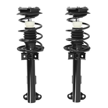 Imagem de maXpeedingrods 1333049 11470 RWD Amortecedores dianteiros para Mercedes-Benz C230 2008-2009 C250 2010-2014 C300 2008-2011 C350 2008-2014, amortecedores de suspensão dianteira com mola helicoidal, 2