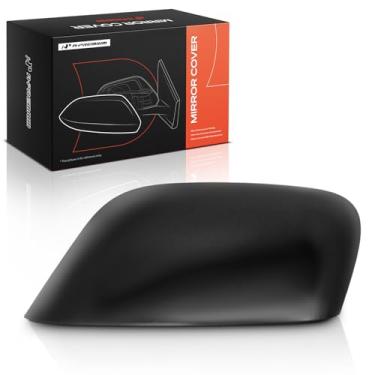 Imagem de A-Premium Tampa do espelho retrovisor do lado do motorista - compatível com Jeep KL Series Cherokee 2014-2015 - Preto liso