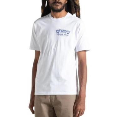 Imagem de Camiseta Volcom Speed Shop Branca-Masculino
