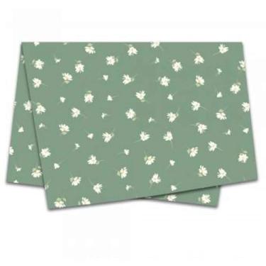 Imagem de Papel Seda Decorado, Xingó Embalagens, 50 cm x 70 cm, Daisy, Pacote com 50