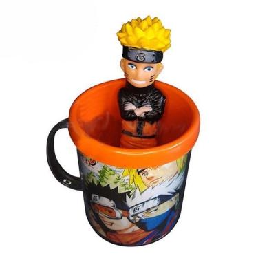 Imagem de Kit Boneco Naruto Shippuden 15 Cm + Caneca Time 7 350 Ml 8