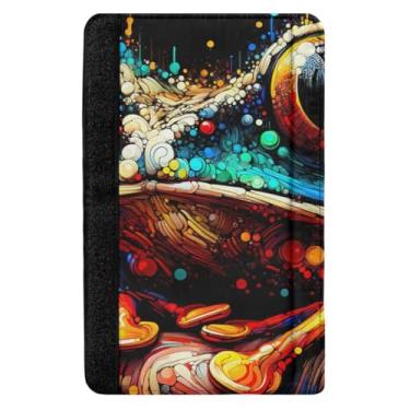 Imagem de TSENQUE Sapo com olhos grandes, capas de cinto de segurança, capa de cinto de segurança para automóveis, capas de alça de ombro macias e confortáveis