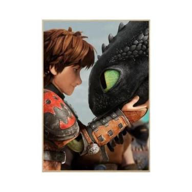 Imagem de Como Treinar O Seu Dragão: Pintura Diamante Desenho De Parede Memória 