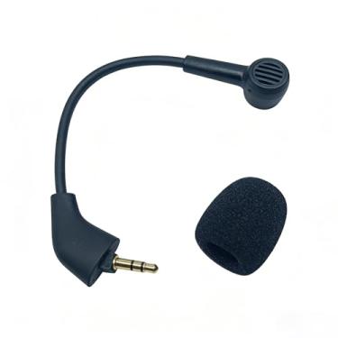 Imagem de Replacement Detachable Noise-Canceling Microphone for Old HyperX Cloud II (Pre-2021), HyperX Silver/Core/HSCLS-BL/AS Gaming Headset, Plug and Play PC MIC
