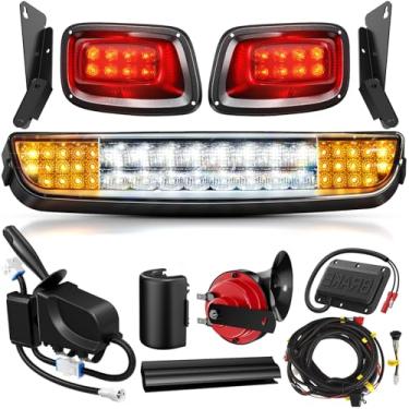 Imagem de GODCTSUP Kit De Barra Luz Ezgo Deluxe, Led Para Carrinho Golfe Txt 1996-2013, Carrinhos A Gás E Elétricos, Com Farol Rua 12 V, Lanternas Traseiras, Piscas, Buzina, Pastilha Freio