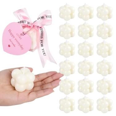 Imagem de Conjuntos de lembrancinhas de casamento para convidados, pequenas velas perfumadas a granel