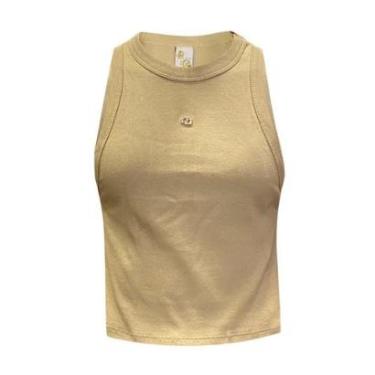 Imagem de Blusa Regata Colcci Feminina Canelada Encurtada-Feminino
