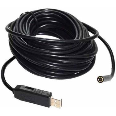 Imagem de Endoscópio Eletrônico USB 2m 5mm Câmera à Prova d`Água