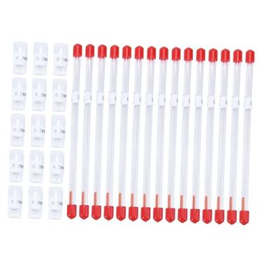 Imagem de VILLCASE Kit de pintura de aerógrafo profissional com bicos adequados para aerógrafos Iwata cor aleatória