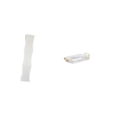 Imagem de Whtkoph Luminária de Chão de Papel com Cúpula E Organizador Retangular Nórdico para Penteadeira, Ideal para Sala de Jantar, Escritório, Casa E Quarto.