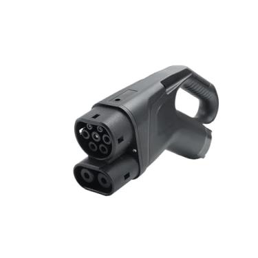 Imagem de Adaptador de carregamento ev 80A 125A 200A 250A DC CCS2 plugue soquete EV adaptador de conectores de alça de carro acessórios de mercadorias para veículos elétricos fábrica de carros elétricos (cor