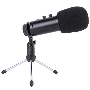 Imagem de RiToEasysports Microfone, Microfone de Gravação Profissional Usb Com Botões de Reverberação de Volume para Cantar Streaming de Jogos