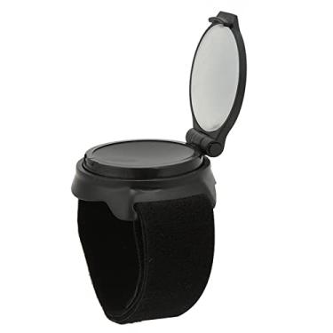 Imagem de Generic Espelho Retrovisor para Bicicleta Com Alça de Braço, Material de Nylon Confortável, 5cm de Diâmetro, Espelho Retrovisor Preto para Ciclistas